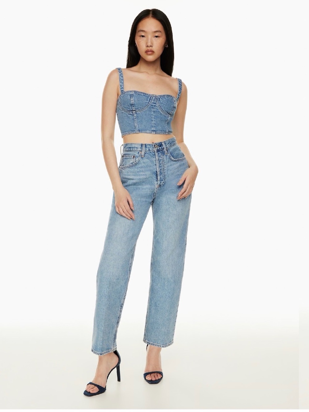 Aritizia Denim Forum Straight Leg Jeans